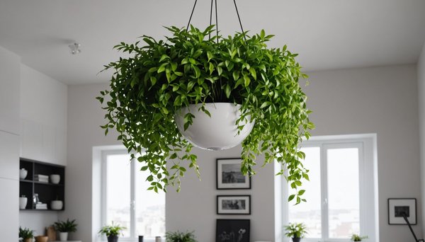 Apportez une touche de verdure avec la suspension plante plafond